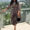 Etnische kleding lente herfst Afrikaanse jurk voor vrouwen mode dashiki print ruches vestido 2023 aankomst gewaad elegant feest