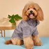 Hundkläder zip up fleece tröja varm tröja kappjacka vintervalp katt för små medelstora hundar chihuahua Yorkie poodle