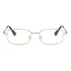 Solglasögon Fashion Classic Business Reading Glasses For Män Kvinnor Vintage Square Frame Readers Eyewear Office Presbyopia glasögon
