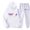 Tracksuit Trapstar Brand Gedrukte ontwerper Hoodie Sportswear Men's T Shirts 16 kleuren Warm twee stukken Set Losse Hoodies Sweatshirt Pants 2023SS
