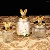 Storage Bottles Large-capacity Lid Delicate Multi-function Canister Convenient Compact Jar