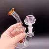 Narghilè Bruciatori a olio in vetro super spesso Accessori per fumatori Coppa Bong Oil Rig Bowl 14mm 18mm Maschio Crystal Banger Nail