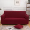 Couvre-chaise Four Seasons Tie -Up Style non-Slip Lazy Sofa Cover Couleur Solide Tous-Ensemble élastique art en tissu inclusif