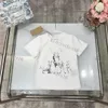 Ny sommar barn designer t-shirts barns modekläder kort ärmmar