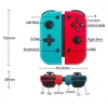 Joysticks Wireless Bluetooth GamePad kontroler Nintendo Switch Console GamePads Game Joystick Game takie jak Joycon z retai