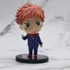 Экшн -фигуры аниме Рисунок 6pcs/Set 10 см Jujutsu kaisen gojo satoru kugisaki Фигура мод антистресс домашний декор дети Fidget Toys T230105