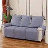 Cubiertas de silla 3 PPC Acolchado Cubierta de sofá reclinable Anti-Wear para perros Pets Kids Anti-Slip Muebles Muebles Protector de lavable 3