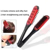 Pro Budressering readerener Nylon Catureing Brushence Double Brushes v Shape Comb Clamp Not Nurning Dyling Home Home