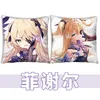 枕ケースGenshin Impact Anime Case for S Kawaii Noelle Aether Throw Cover Decorative S Bed 45x45 Aesthetics 230104