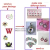 Charm Bracelets 2022 Breast Cancer Awareness Pink Cat Eye Bead Adjustable Bracelet Women October Ribbon Gift Jewelry Prl015 3Pcs Dro Dholp