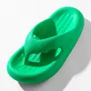 Slippers Summer Women Sandals Fashionable Non Slip Anti Odor Thick Bottom Wear Resistant EVA Men's Beach Flip Flops Qt596