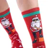 Men's Socks DROPSHIP 2023 Arrival Christmas Unisex Sock Cotton Multi-Color Printed Keep Winter Warm Mid Tube Gifts #J06