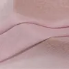 Tessuto per indumenti morbido crêpe glitterato tulle di chiffon a righe metallizzato argento per camicie eleganti da donna nero bianco rosa blu rosso al metro
