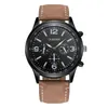 The Fashion Business Men039s Watch Retro Design Leather Band analog Ally Quartz Quartz Watch Men039s Watchs Male Clock 273U7376968