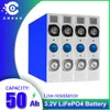 4/8/16/32 pcs 3.2V LIFEPO4 50AH Batterij Diepe cyclus Oplaadbaar 12V24V 48V LIFEPO4 Batterij voor zonne -energiesysteem US EU Tax Free