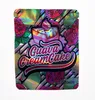 Novo formato 3,5 g Sacos plásticos Mylar Comestíveis à prova de cheiro Mochila Boyz Cookies Runty Gelato Zerbert Sacos em forma de corte especial cortados em molde Zipperlock Flower Cali Packs