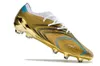 Scarpe da calcio Lionel Mess Signature X Speedportal.1 FG Leyenda Tacchetti per Coppa del mondo eseguiti Balon Te Adoro Mi Histori l Rihla Scarpe da calcio