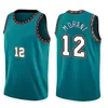 mens 12 Ja Jersey Morant Fans Shirt green White Bennedict 00 Mathurin Reggie 31 Miller Basketball RED