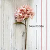 Decorative Flowers European Retro Hydrangea Artificial Branch For Vases Accessories DIY Wedding Home Garden Material Fake Flower