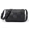 2023 men's new braided cross-body bag travel single shoulder bag brand one-shoulder bags top