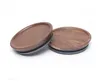 Natural Wooden Beverage Drinkware Lid 70mm 90mm Environment Friendly Round Bottle Cap Jar Bamboo Lids SN4774