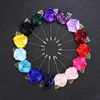 Pins Brooches 33 Colors Luxury Fabric Rose Flower Lapel Pin Mens Uniform Coat Clothes Badge Broaches For Women Wedding Party Fashio Dhjt3