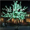 Décorations de Noël 2023 LED Cahaya Pohon Ceri 864 Buah Lampu 1.8M Tinggi 110/220VAC Tujuh Warna pour Pilihan Penggunaan Luar Ruangan