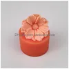 Velas Przy Ramo Flor Molde Sile Crisantemo Cosmos Orco Decoración Planta Jabón Moldes Bola Vela Mods Mak 220531 Entrega de gota Dh72H