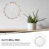 Collane con ciondolo Decorativo Bell Ring Wall On Circle Decor Delicato Per