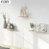 Punch-free Wall Decoration Shelf Storage Rack Hanging Basket for Bedroom Living Room Organizer Floating Metal Wire Display