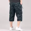 Męskie spodnie dresowe menu Casual Cotton Streetwear Przycięte spodnie mody ładunki wojskowe krótkie pantalony hombre joggers ubrania