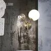 ウォールランプTwisアメリカンモダンスタイルガラスライトベッドルームベッドサイドホームデコレーション用シンプルなランプE14ホルダーリーディング