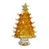 Decorazioni natalizie Desktop Tree Figurine Collectibles Office Holiday Bedroom Tabletop