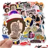 Car Stickers 50Pcs/Set Cute American Drama Cartoon Stranger Things 3 Trolley Case Waterproof Removable Graffiti Drop Delivery Mobile Dhevc