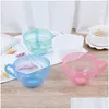 Baking Pastry Tools 1Pc Mixing Bowl Plastic Butter Cream Bean Choose Decoration Paste Pi Cupcake Cake Decor 4 Colors Drop Delivery Dh5W1