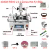 Classic BGA Rework Station R690 V.3 Pro 3 Zones Hot Air Touch Screen Solder Machine With Laser Point 4300W Soldering Tools