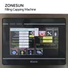 ZONESUN ZS-AFC1CPDESKTOP自動充填キャッピングキャッププレスマシン小さなボトルカートリッジ