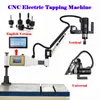 Macina vertical CNC CNC Máquina de ritmo eléctrico universal Máquina de roscado M2-M20 Servo Motor Drinching con Chucks