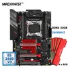 MACHINIST MR9A PRO MAX Motherboard Combo Set Kit with Xeon E5 2660 V3 LGA 2011-3 CPU and DDR4 32GB RAM Memory ATX