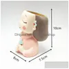 Candles Girl Concrete Flower Pot Sile Mold Baking Chocolate Resin Candle 220531 Drop Delivery Home Garden Dhhzp