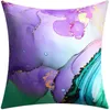 Pillow Abstract Fluid Art Ink Design Pillowcase 45X45cm Cover For Sofa Modern Living Room Decorative Covers Home Decor