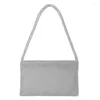 Kvällspåsar Vackra glitter underarm axelväska aluminium pärla handväska koppling bling handväska gåva till årsdag