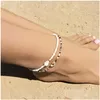 Anklets Fashion Bohemian Gold Snake Link Chain High Quality Punk Ankle Bracelet Women Girl Summer Jewelry Accessoriesanklets Kirk22 Dhxnu