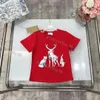 Ny sommar barn designer t-shirts barns modekläder kort ärmmar