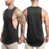 Men's Tank Tops Men Sleeveless Vest Summer Fitness Clothes Fast Drying Training T-shirt Factory Direct Sales