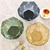 Plates Geometric Plate Fruits Dessert Simple Living Room Kitchen School Dinnerware Serving Organizer Accessories