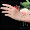 Charm Armband Rose Gold Designer Armband Justerbar kvinnor Enkel rad 3AAA Kubik Zirkoniummode Kopparsmycken för Women Party DHAZS