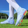 Kleid Schuhe Männer Fußball Erwachsene Kinder Hohe Knöchel Fußball Stiefel Stollen Gras Training Sport Schuhe Herren Turnschuhe 230105