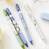 4PCS Little Daisy Gel Pen Set Set Fresh Flower 0,5 mm Balpoint Szybki suchy czarny atrament do piśmie