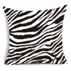 Pillow Case Animal Print Throw Leopard Tiger Zebra Cow Snake Cushion Covers for Home Sofa Chair Decorative cases 230104